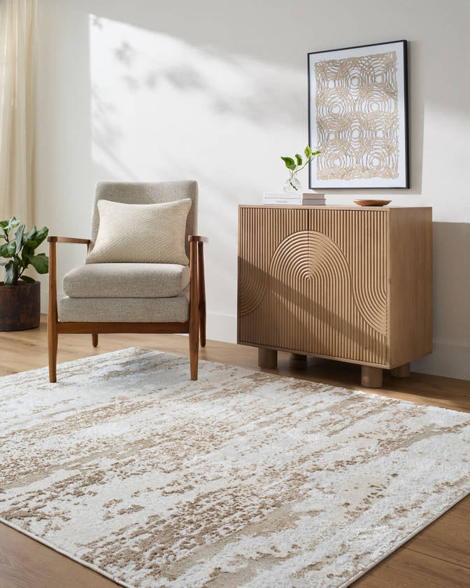 Devyn Modern Cream Area Rug