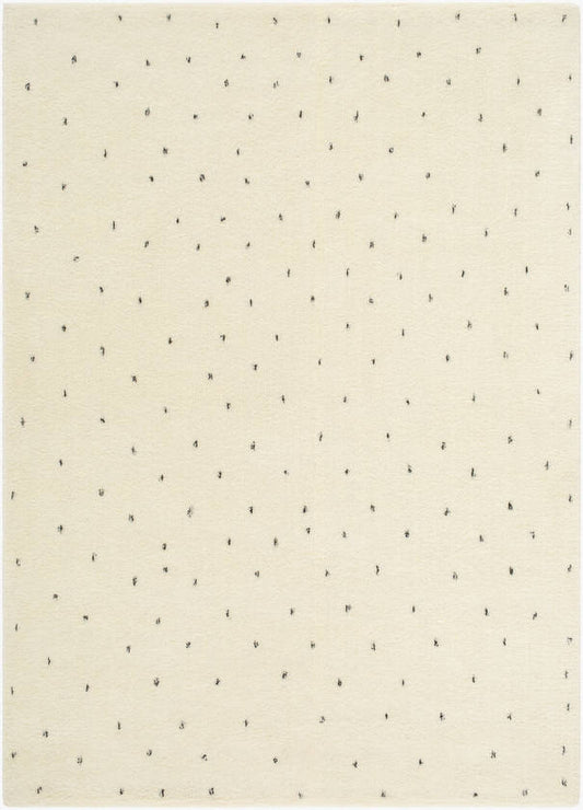 Shanara Global Ivory Washable Area Rug