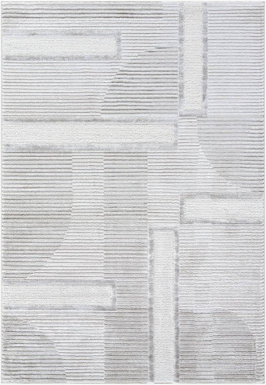 Candace Modern Light Gray Area Rug
