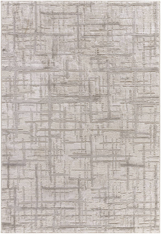 Tawney Modern Light Beige/Light Gray Area Rug