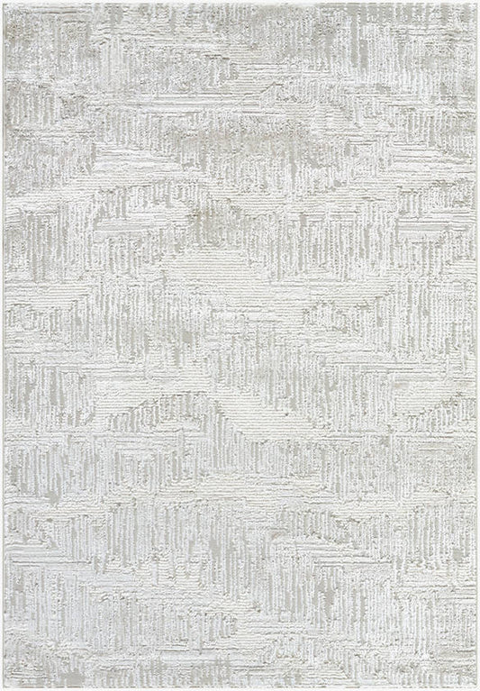Iveth Modern Ivory Area Rug
