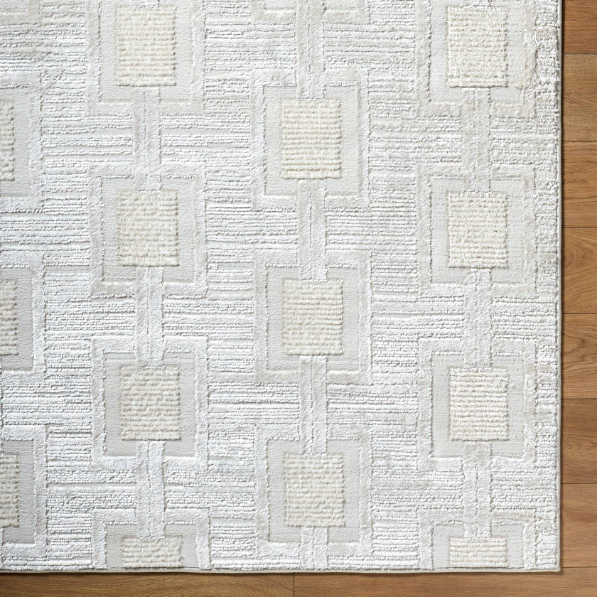 Gaspare Modern Light Beige Area Rug