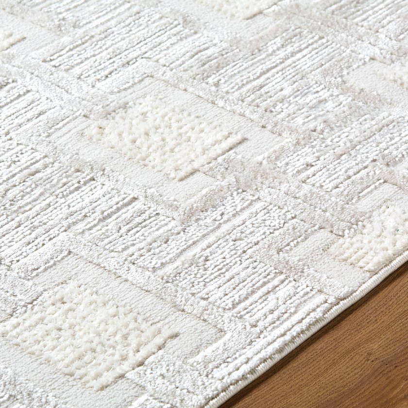 Gaspare Modern Light Beige Area Rug