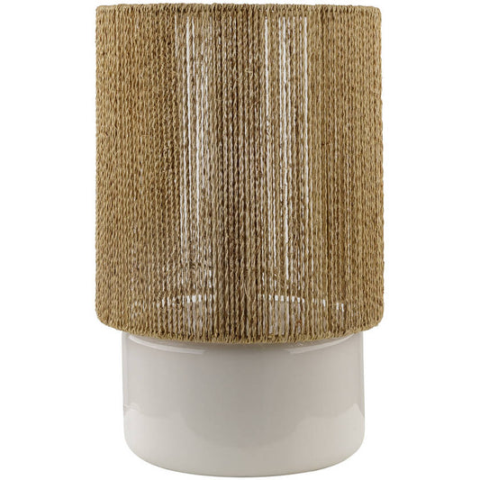 Aniceto Traditional White Table Lamp