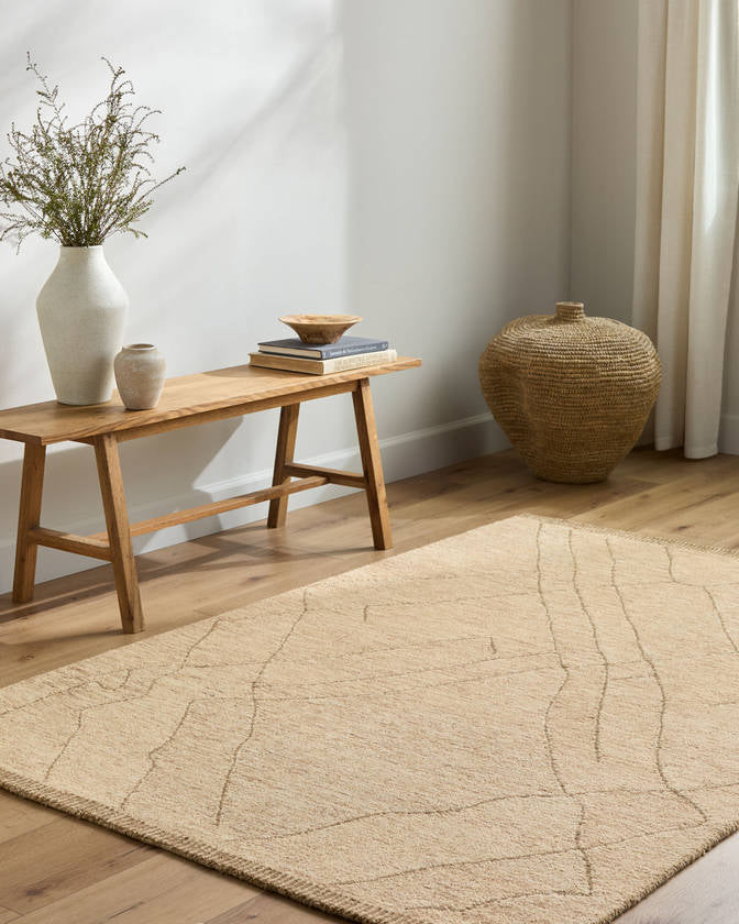 Trout Valley Global Beige Area Rug