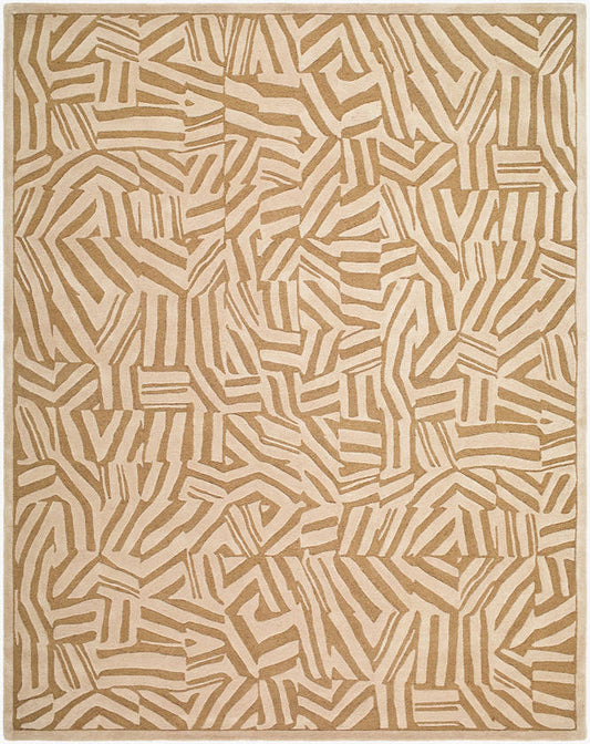 Herington Modern Tan Area Rug