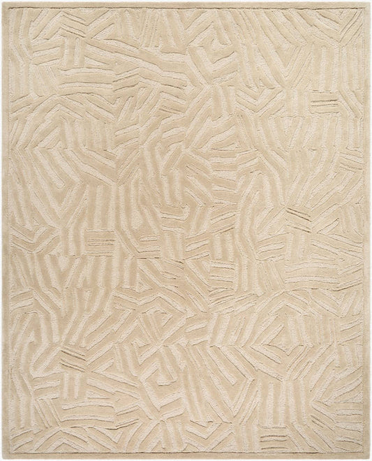 Herington Modern Cream Area Rug