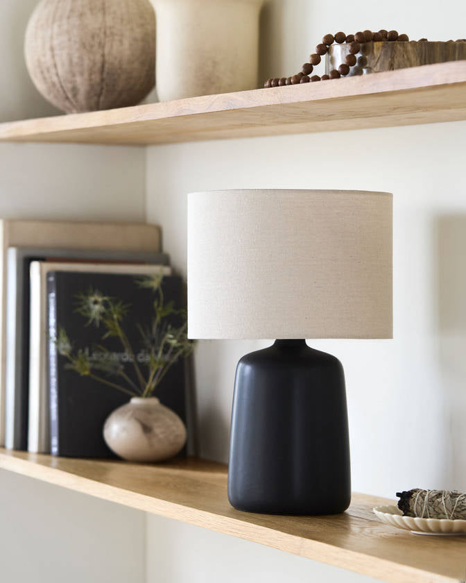 Juprelle Modern Black Table Lamp