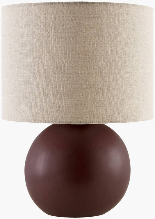 Donelle Modern Dark Brown Table Lamp