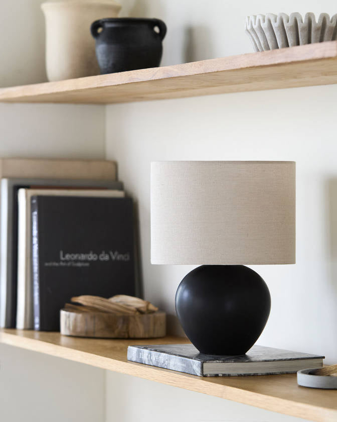 Mckayla Modern Black Table Lamp