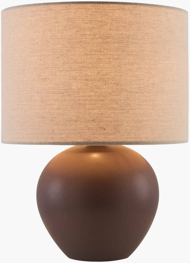 Mckayla Modern Dark Brown Table Lamp