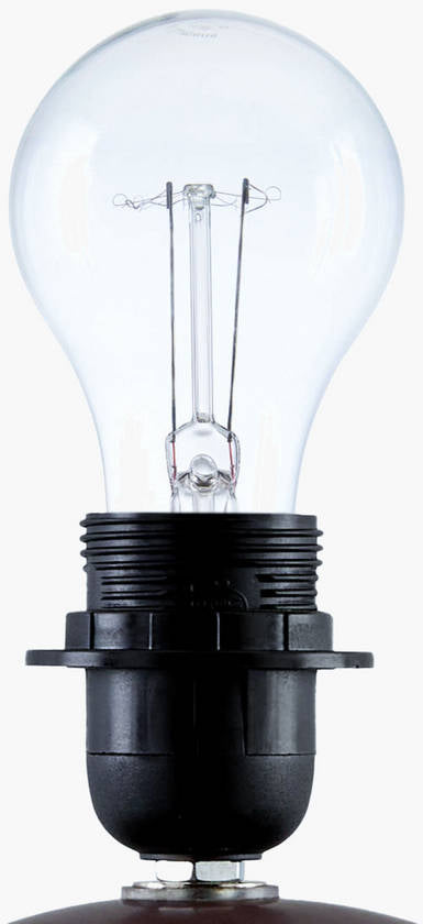 Mckayla Modern Dark Brown Table Lamp