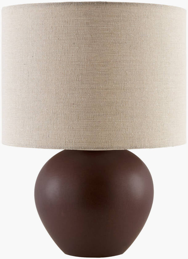 Mckayla Modern Dark Brown Table Lamp