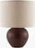 Mckayla Modern Dark Brown Table Lamp