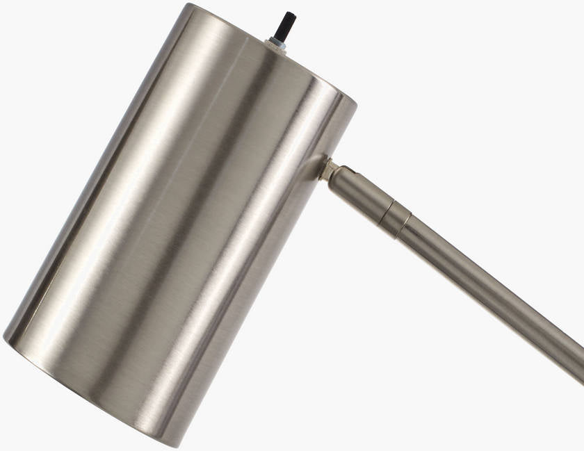 Zakery Rustic Silver Gray Floor Lamp