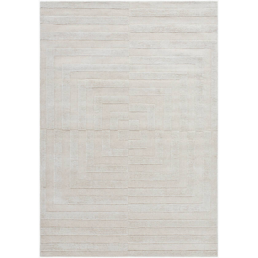 Diane Global Light Silver Area Rug