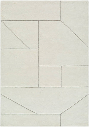 Hailie Global Ivory Area Rug