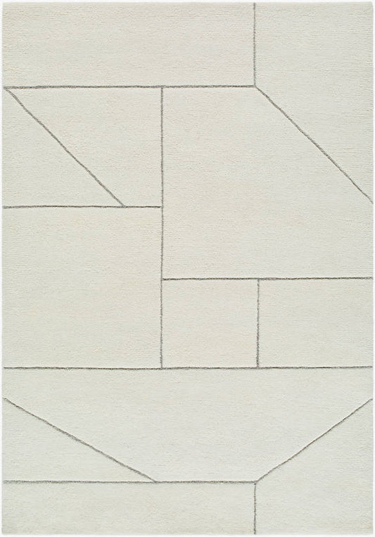 Hailie Global Ivory Area Rug