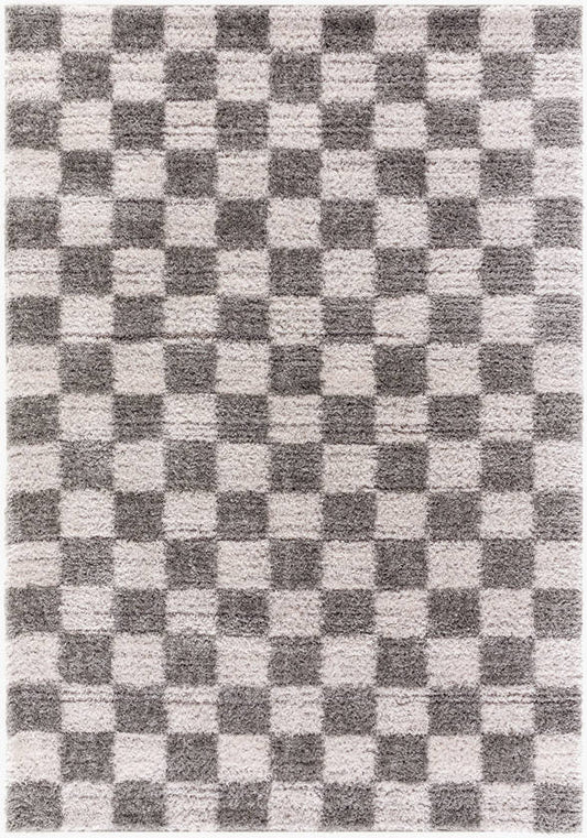 Yaakov Modern Black Area Rug