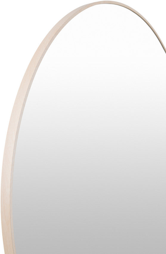 Jarron Modern Brown Wall Mirror