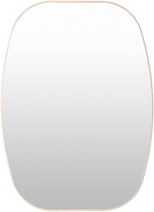 Stephannie Modern Brown Wall Mirror