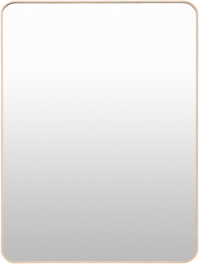 Renna Modern Brown Wall Mirror