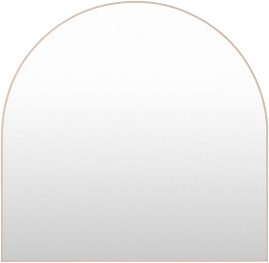 Yumi Modern Brown Wall Mirror