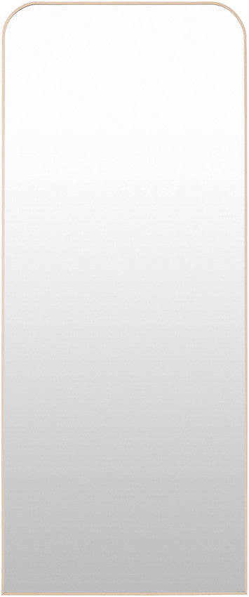 Lashunda Modern Brown Wall Mirror