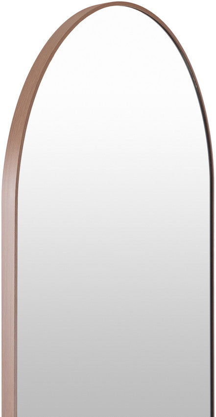 Vania Modern Dark Brown Wall Mirror