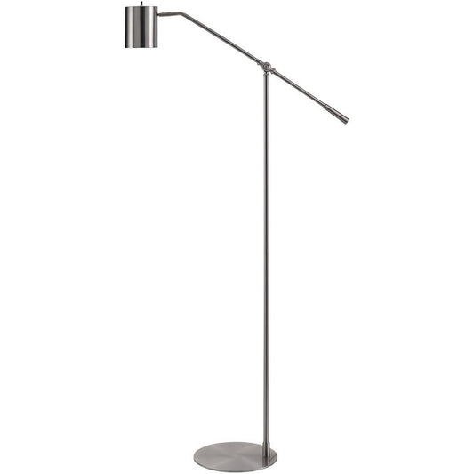Talin Rustic Silver Gray Floor Lamp