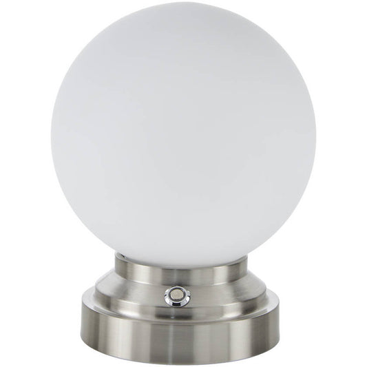 Edmonton Rustic Metallic - Nickel Table Lamp