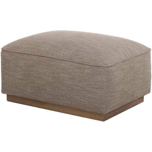 Haywood Beige Ottoman