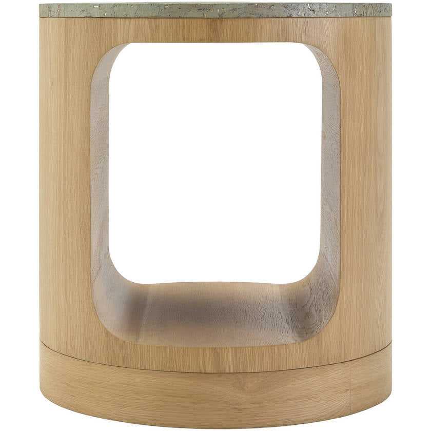 Jaremy Green/Brown End Table