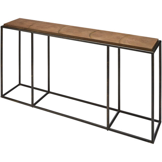 Johni Brown/Black Console Table