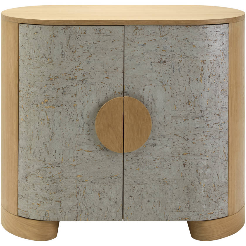 Renaldo Silver Cabinet