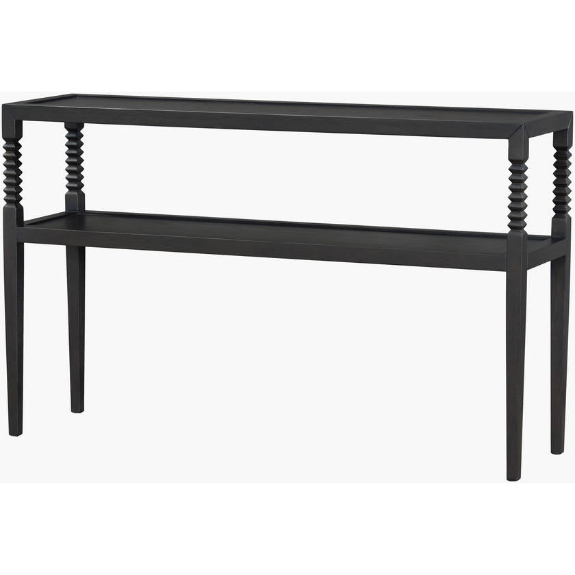 Tykeisha Black Console Table
