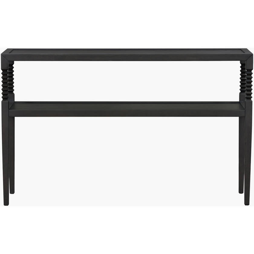Tykeisha Black Console Table