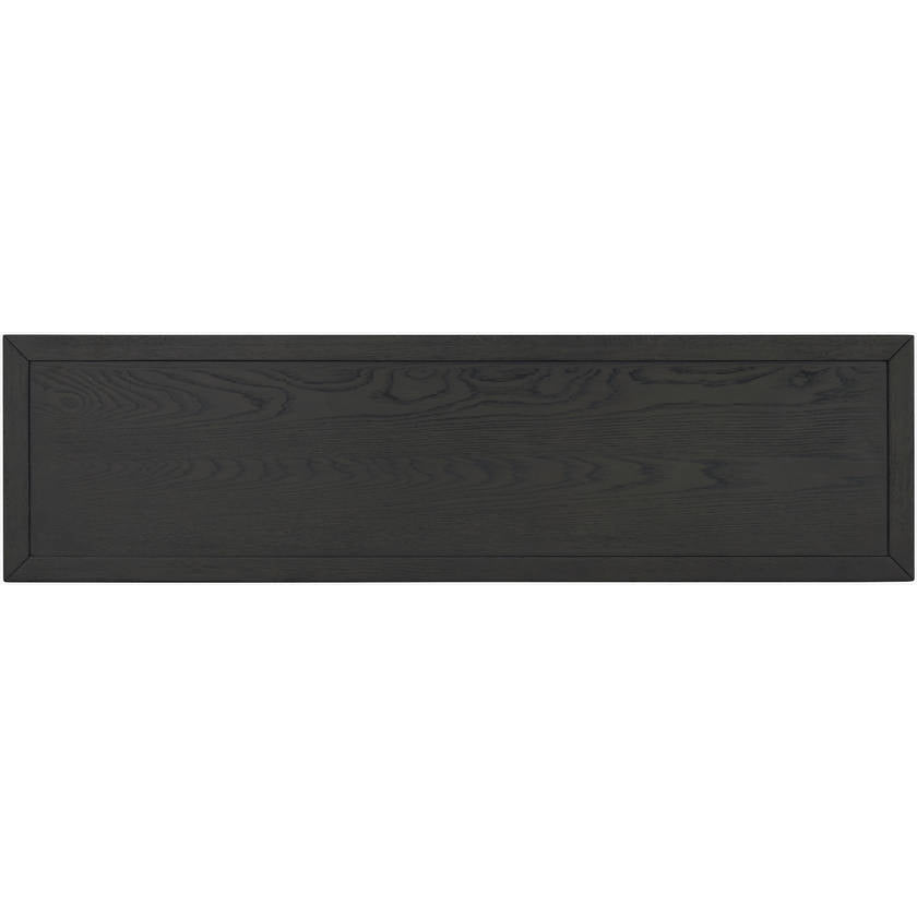 Tykeisha Black Console Table