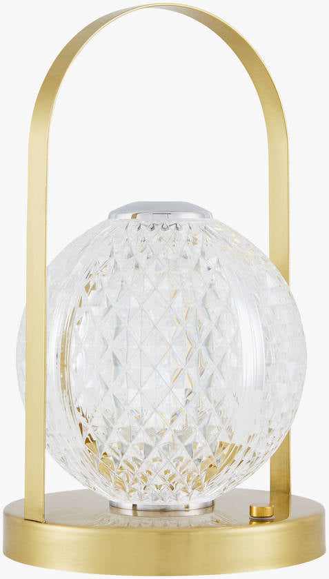 Darryn Traditional Metallic - Brass Table Lamp