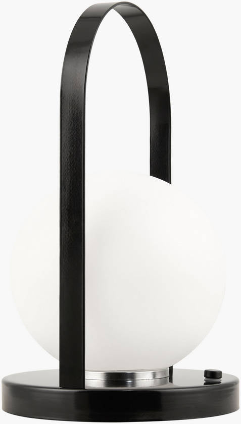 Angelito Traditional Jet Black Table Lamp