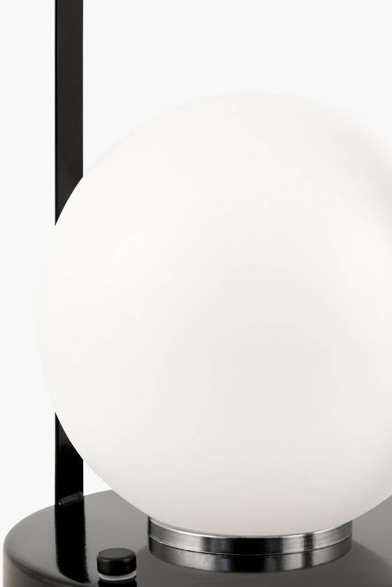 Angelito Traditional Jet Black Table Lamp