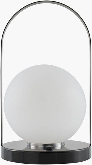 Angelito Traditional Jet Black Table Lamp