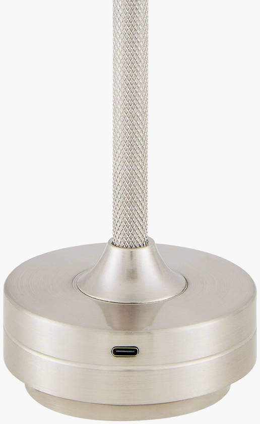 Danna Traditional Metallic - Nickel Table Lamp