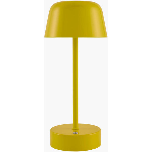 Myka Traditional Bright Yellow Table Lamp