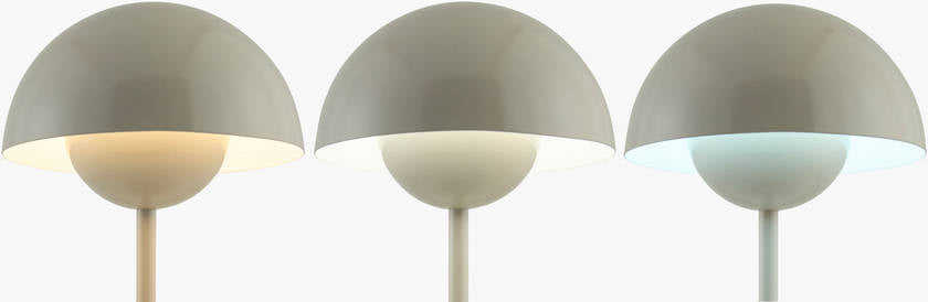 Hyatt Modern Gray Table Lamp