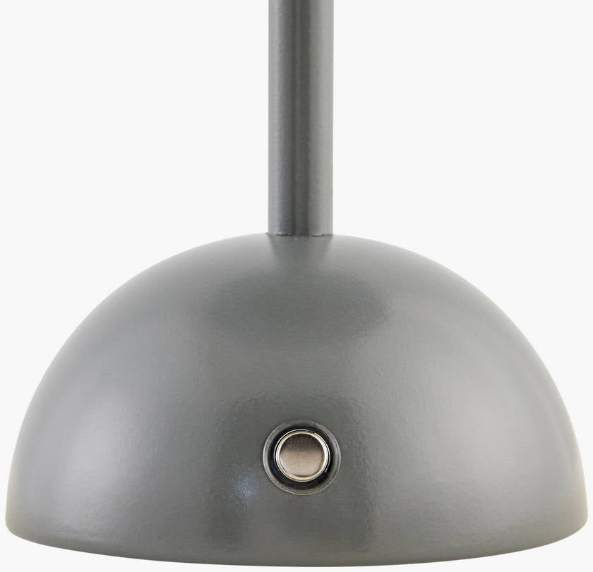 Hyatt Modern Metallic - Pewter Table Lamp