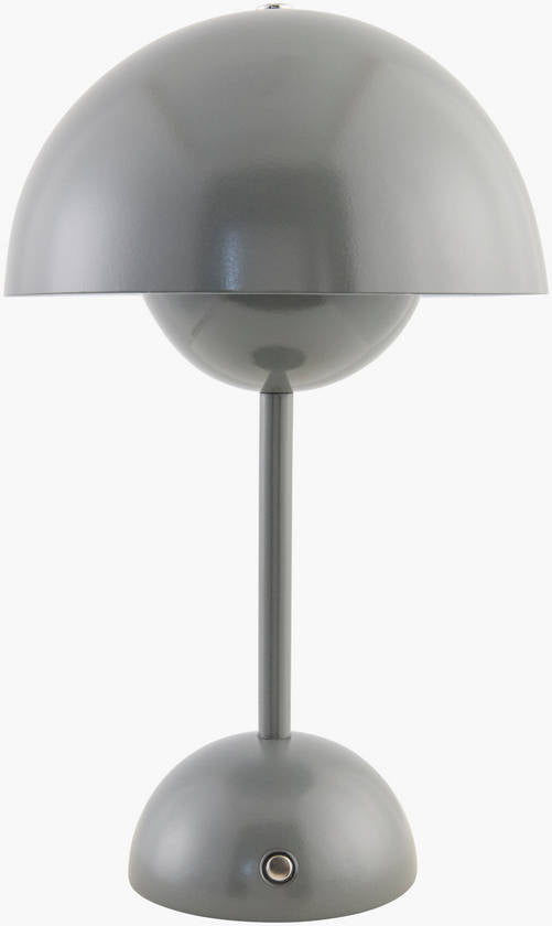Hyatt Modern Metallic - Pewter Table Lamp