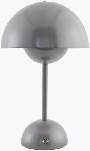 Hyatt Modern Metallic - Pewter Table Lamp