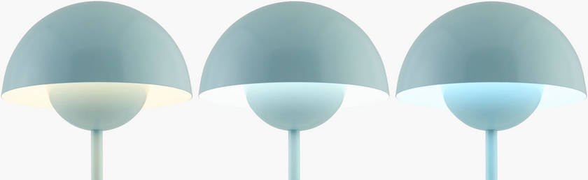 Hyatt Modern Pale Blue Table Lamp