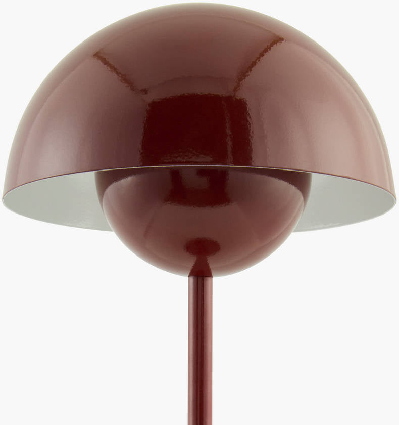 Hyatt Modern Dark Red Table Lamp